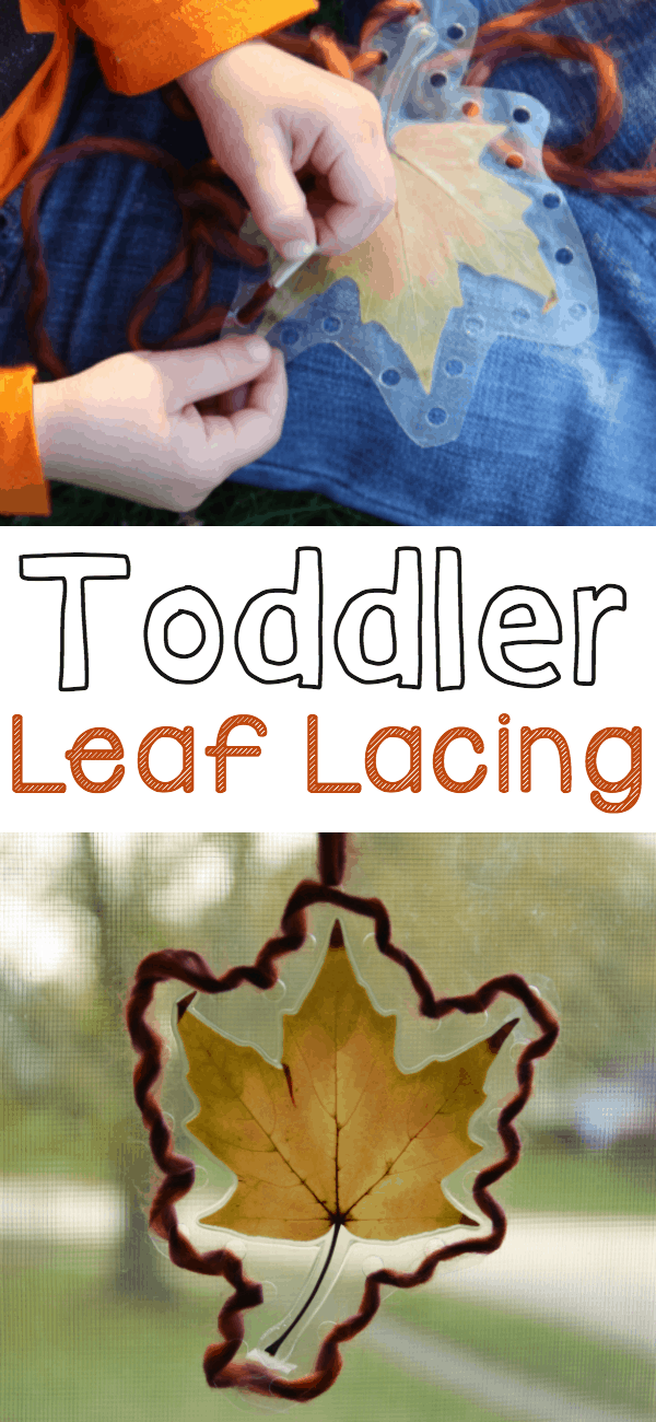 Toddler Leaf Lacing I Can Teach My Child!