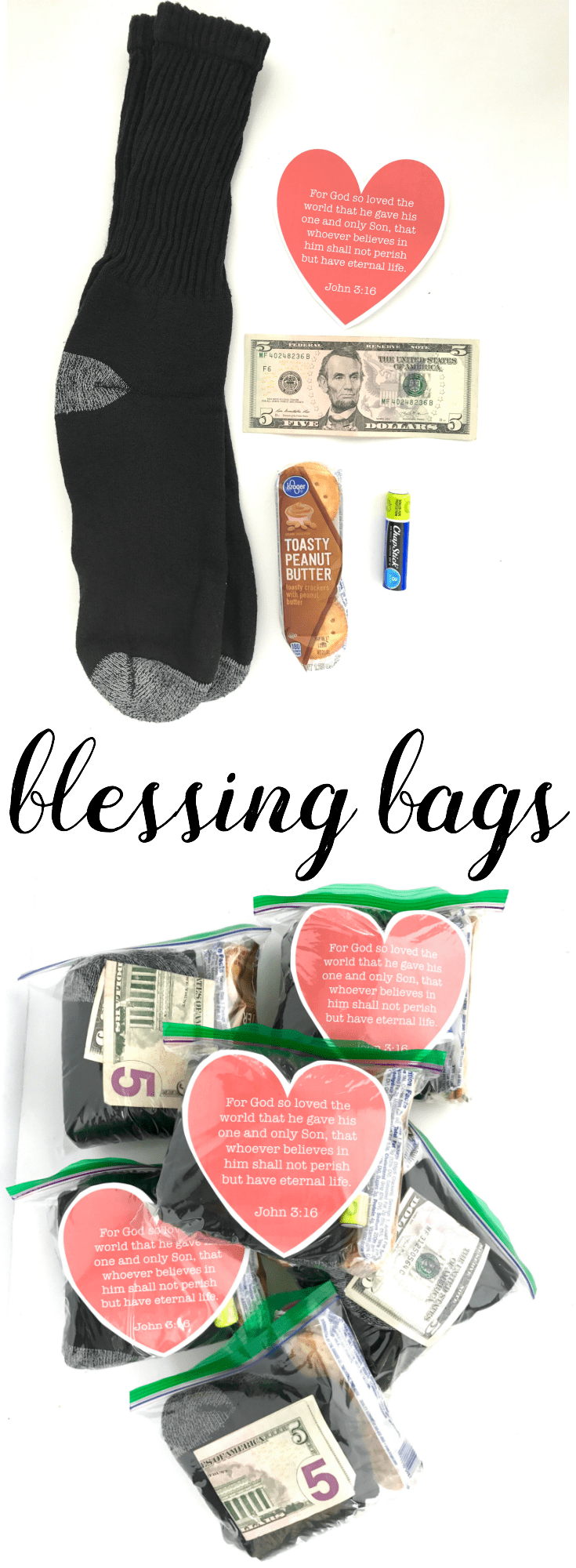 February Mini Blessing Bags