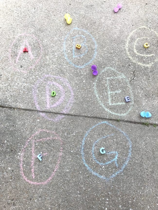 Letter Matching for Alphabet Easter Egg Hunt