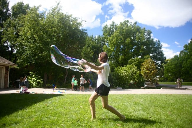 Summer Giant Bubbles