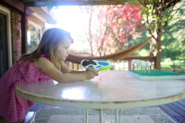 Alphabet Water Gun Target Practice