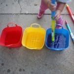Water Soaker Painting for Toddlers