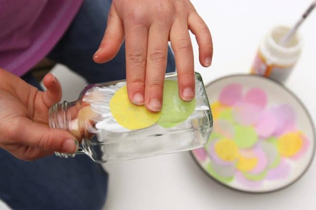 Easy Recycled Spice Jar Dandelion Vases