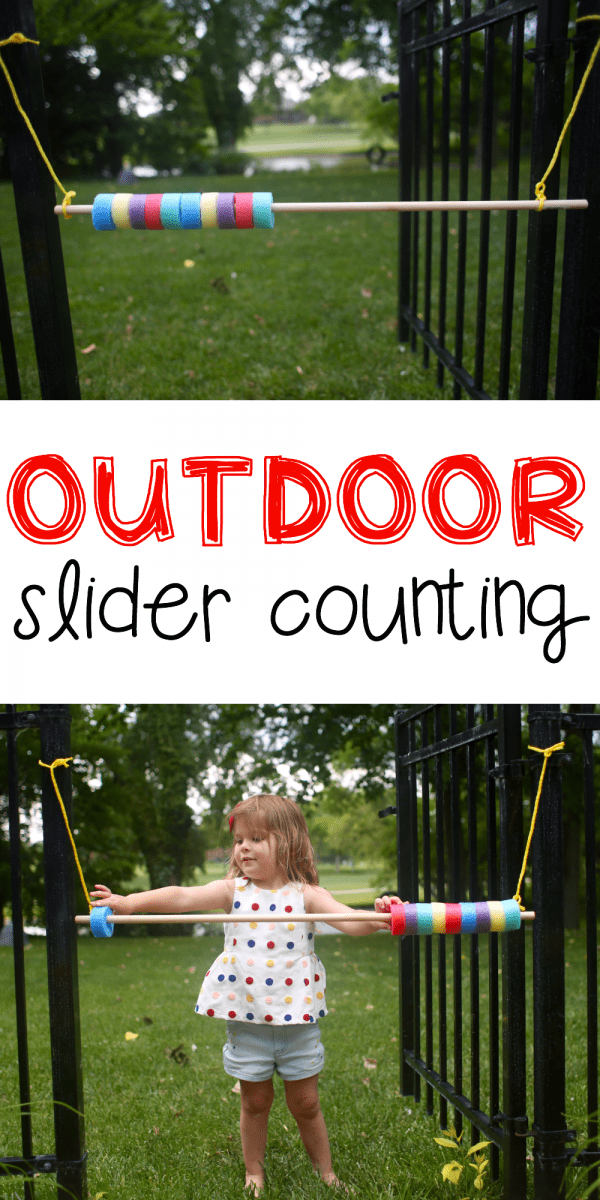 Sliding Count Outdoor Slider Counting - I Can Teach My Child!