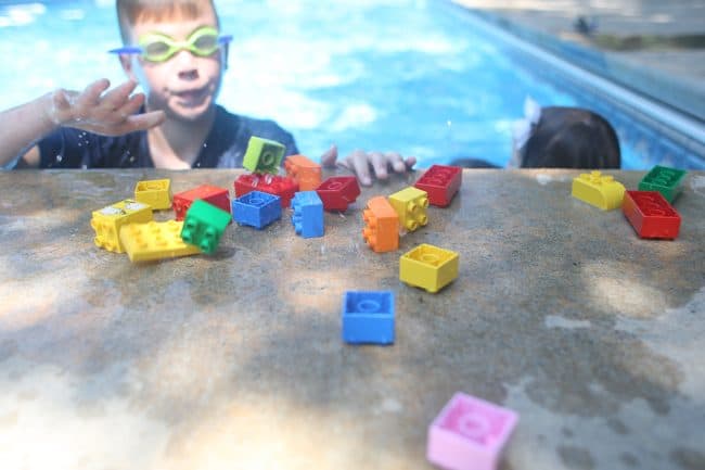 Diving and Fishing for LEGO