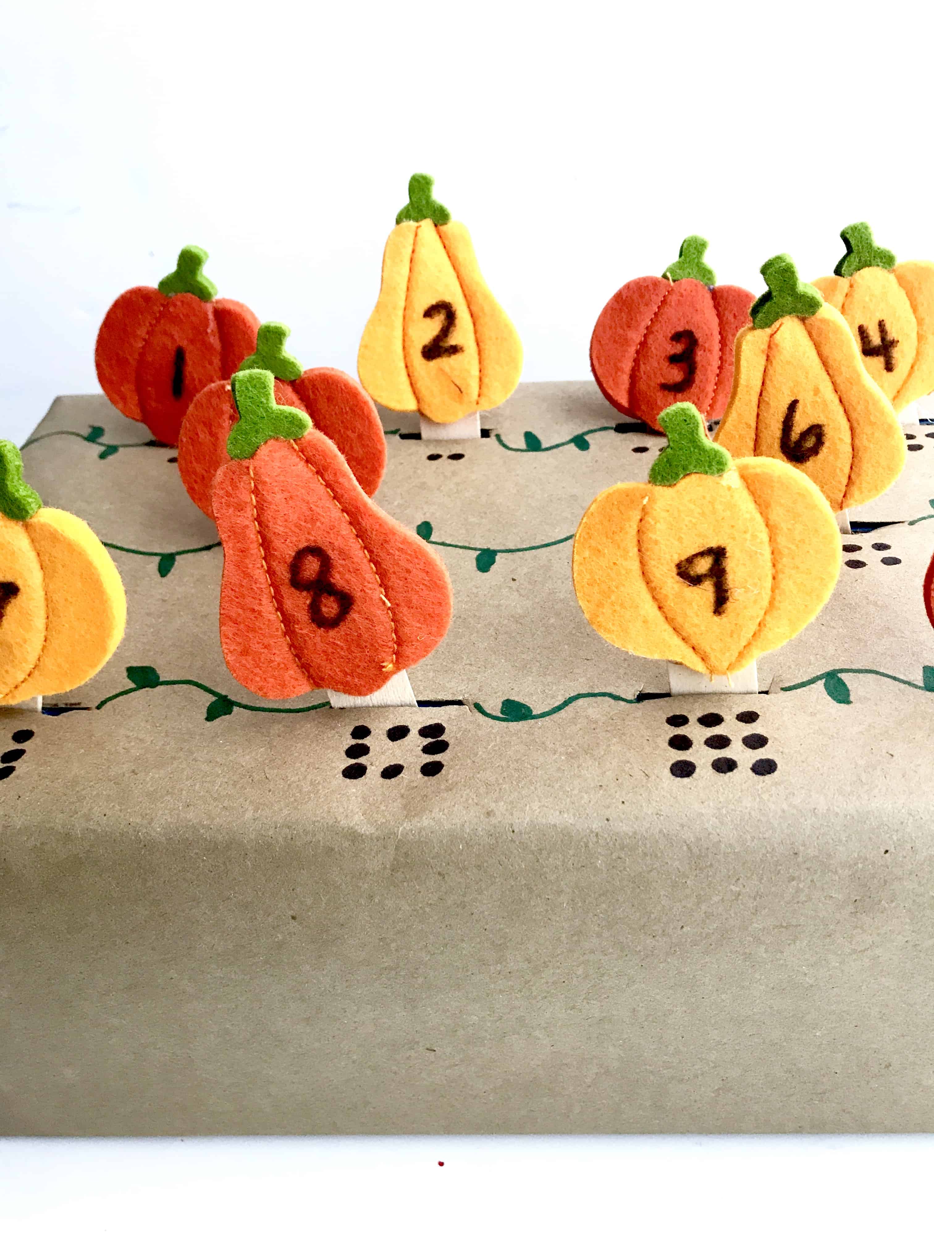 Pumpkin Patch Number Match I Can Teach My Child 