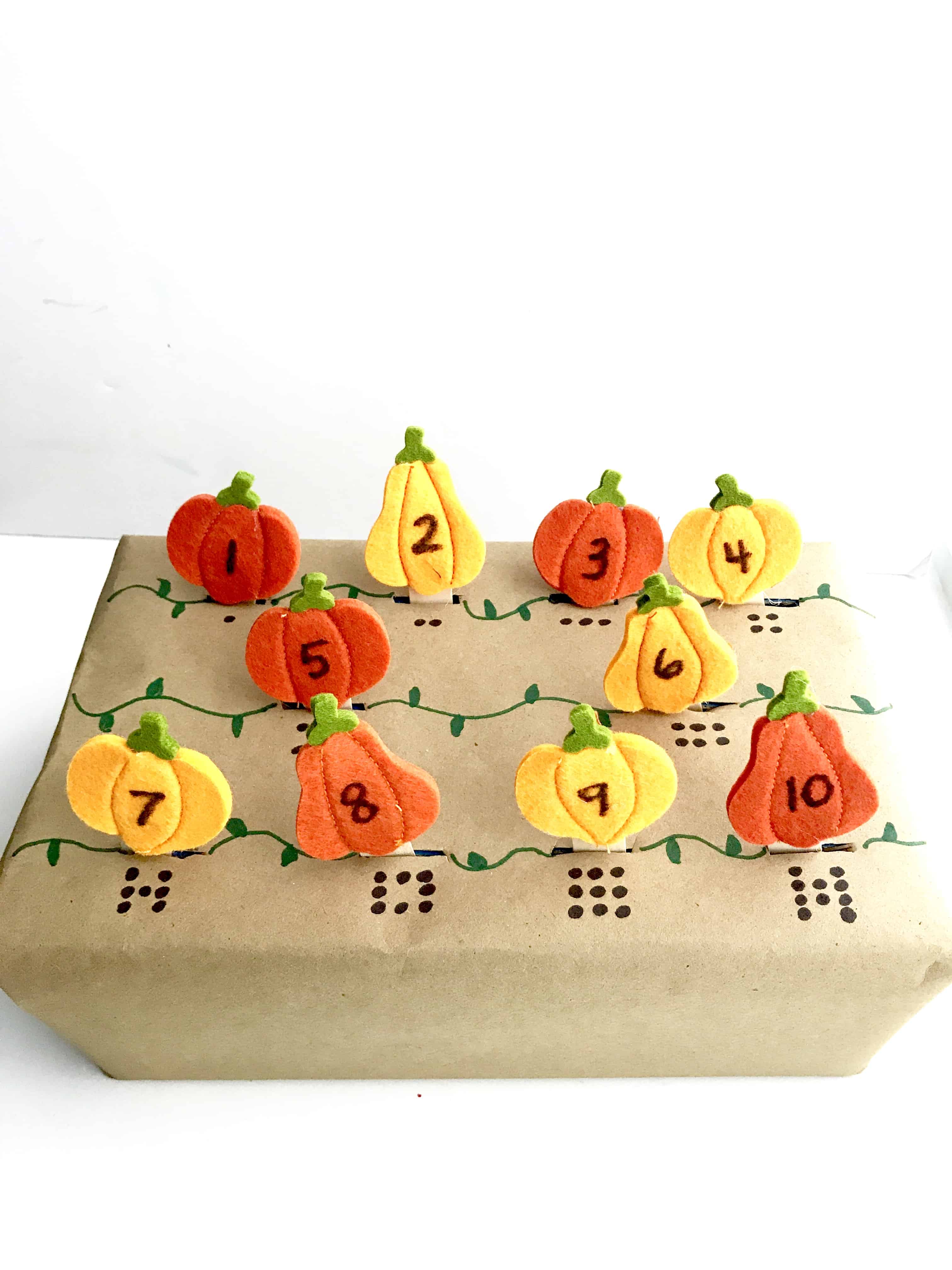 Pumpkin Patch Number Match I Can Teach My Child 