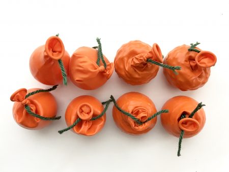 Pumpkin Balloon Sensory Matching