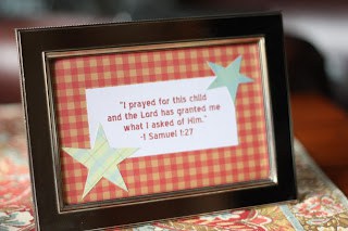 bible verse for baby shower