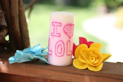 DIY MOTHER'S DAY GIFT  CANDLE & WRAPPING 