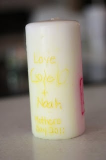 DIY Mother's Day Candles – Idea Land