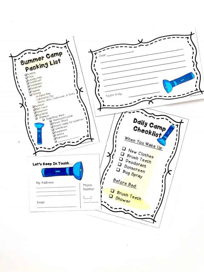 Summer Camp Packing List And Printable Hygiene Checklist I Can Teach My Child Summer Camp Packing List And Printable Hygiene Checklist I Can Teach My Child