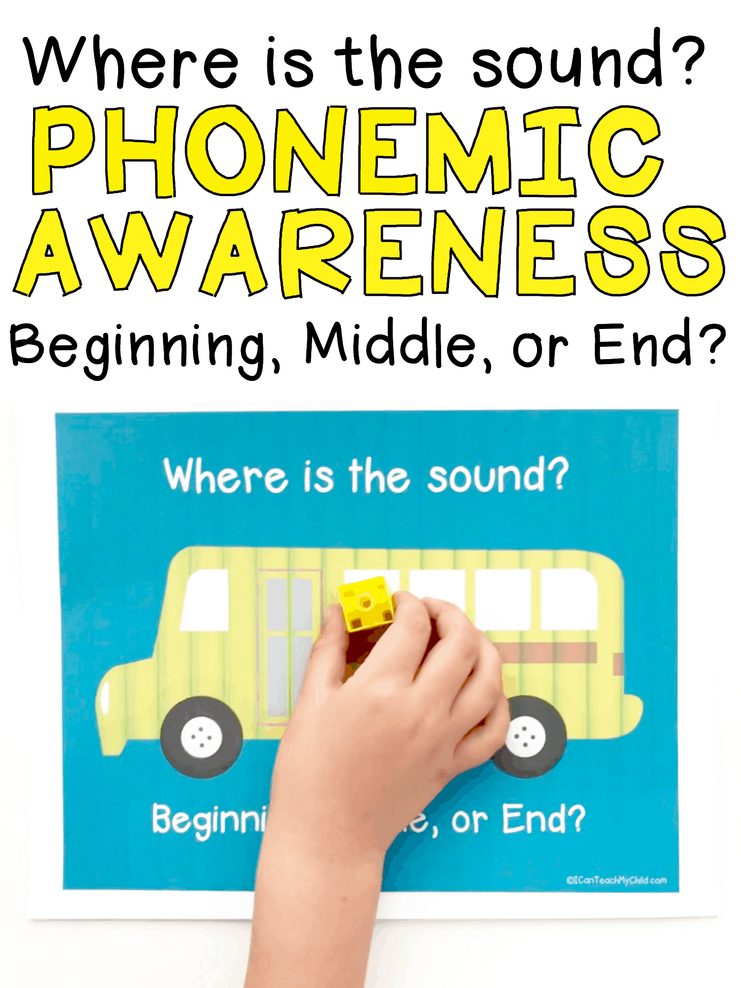 identifying beginning middle and ending sounds in words i can teach my child