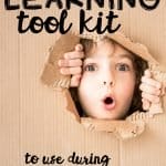 Home Learning Tool Kit to use During Coronavirus Pandemic