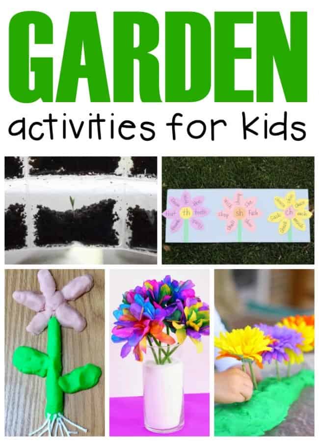 Garden Activities for Kids:  A Weekly Plan