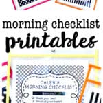 Morning Checklist Printables