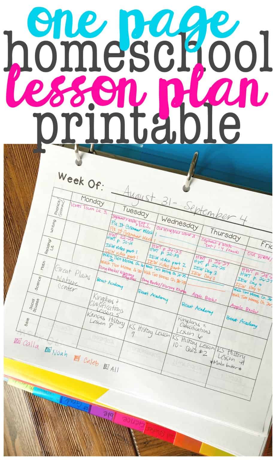 Homeschool Lesson Plan Printable I Can Teach My Child homeschool-lesson-plan-printable-i-can-teach-my-child